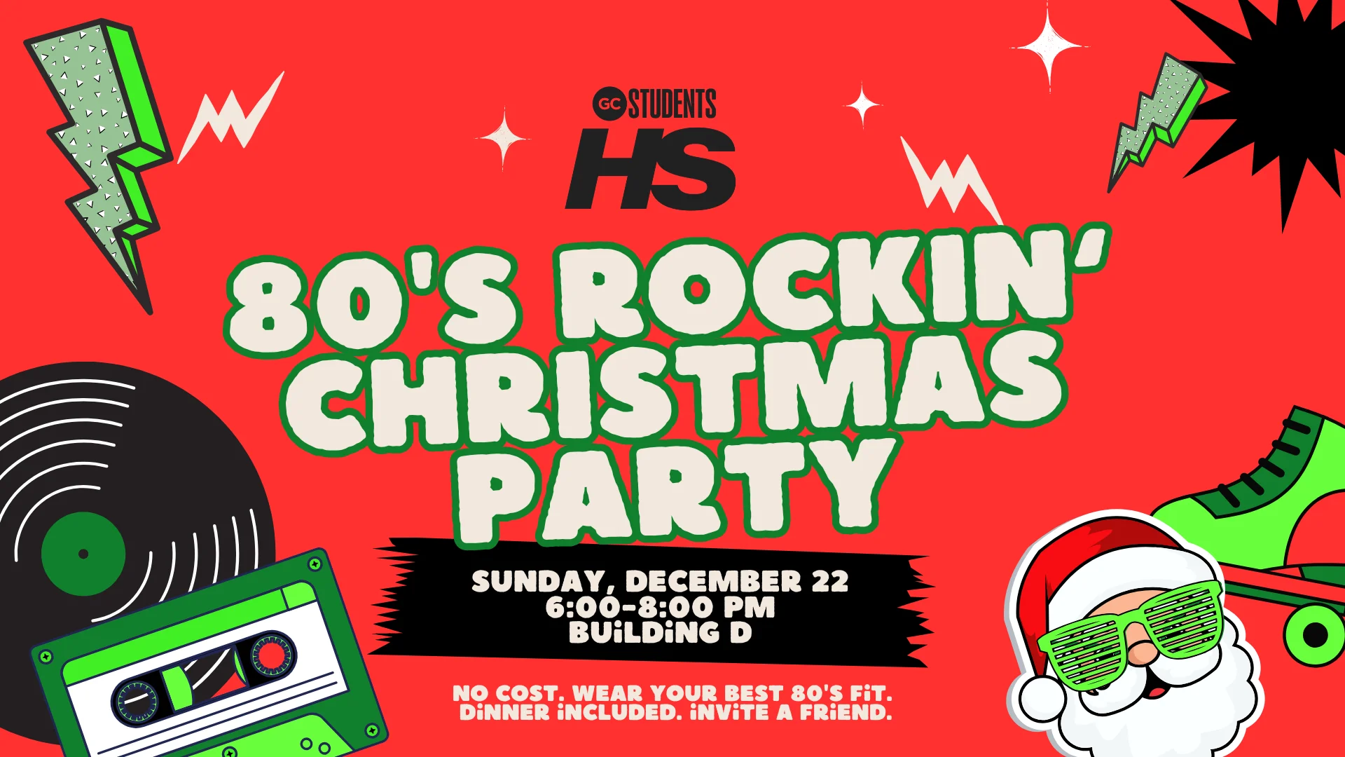 HS Rockin 80s Christmas Party 2024